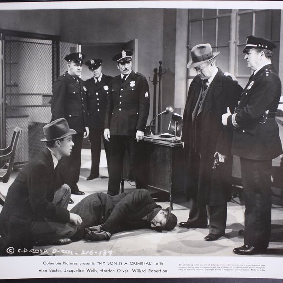 Vintage 1939 "My Son is a Criminal" Black and white photography movie stills - Picture 9 of 10